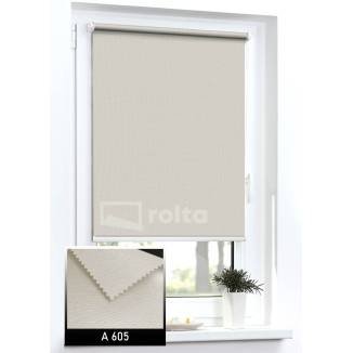 Тканинні ролети А605 темно-беж