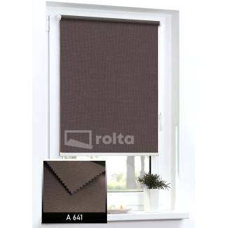 Тканинні ролети А641 шоколад Тканинні ролети А641 шоколад