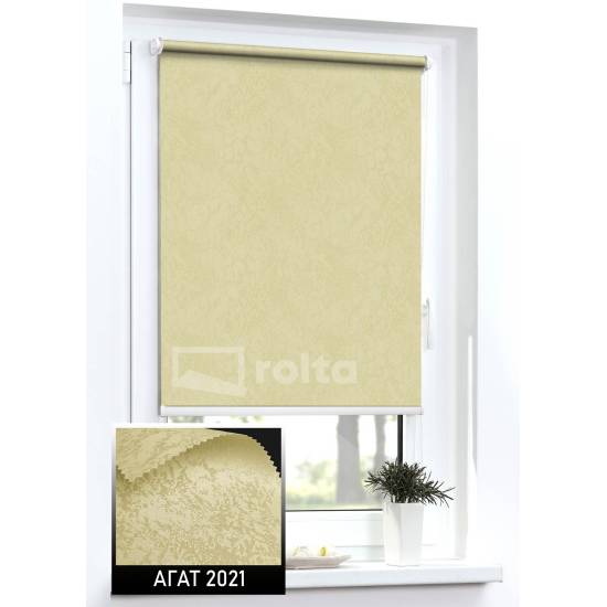 Тканинні ролети Агат 2021 Жовтий