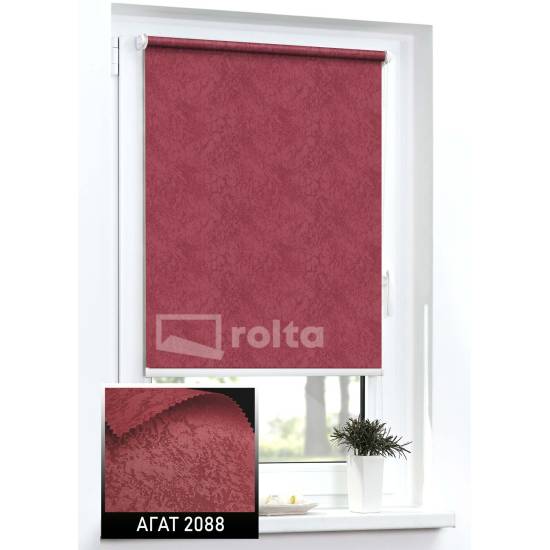 Тканинні ролети Агат 2088 Червоний Тканинні ролети Агат 2088 Червоний