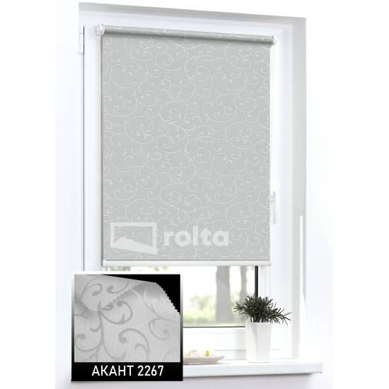 Тканинні ролети Акант 2267 сірий