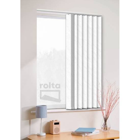 Вертикальні жалюзі Амстердам 6201 білий