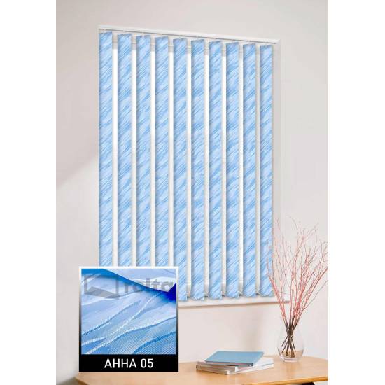 Вертикальні жалюзі Анна 05 блакитний Вертикальні жалюзі Анна 05 блакитний