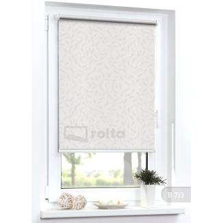 Тканинні ролети В 713 білі квіточки
