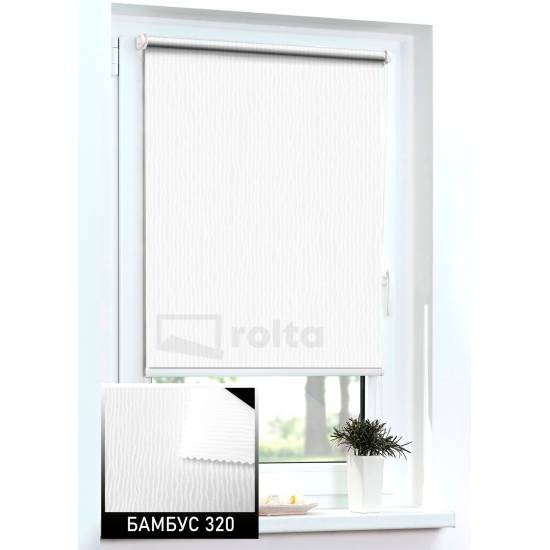 Тканинні ролети Бамбус 320 білий Тканинні ролети Бамбус 320 білий