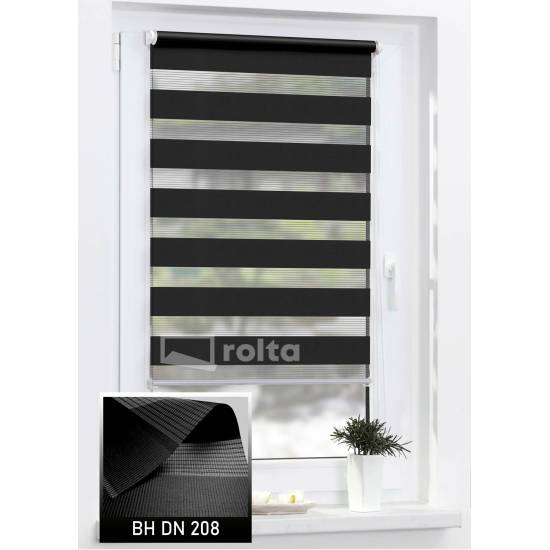 Ролети день-ніч DN 208 чорний