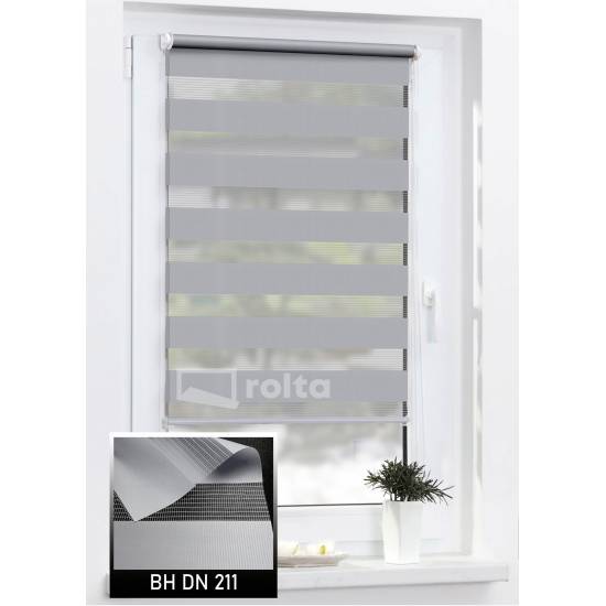 Ролети день-ніч DN 211 сірий Ролети день-ніч DN 211 сірий