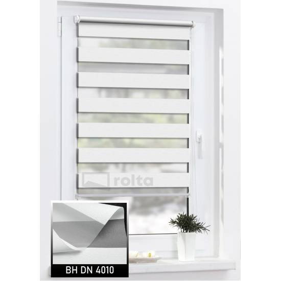 Ролети день-ніч DN 4010 білий Ролети день-ніч DN 4010 білий