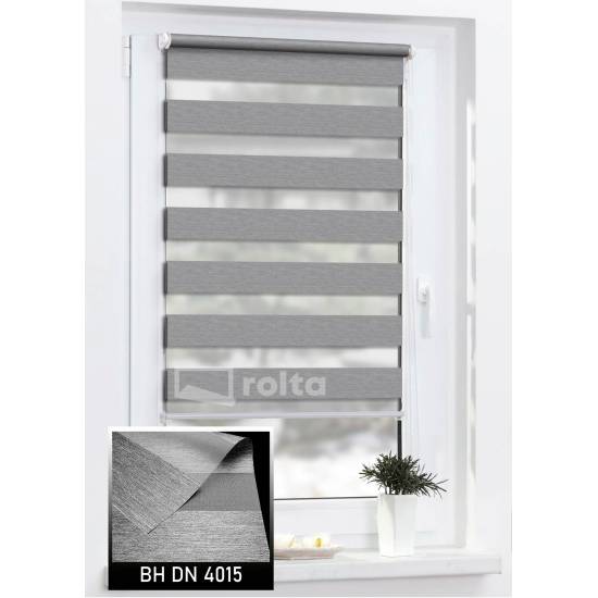 Ролети день-ніч DN 4015 сірий