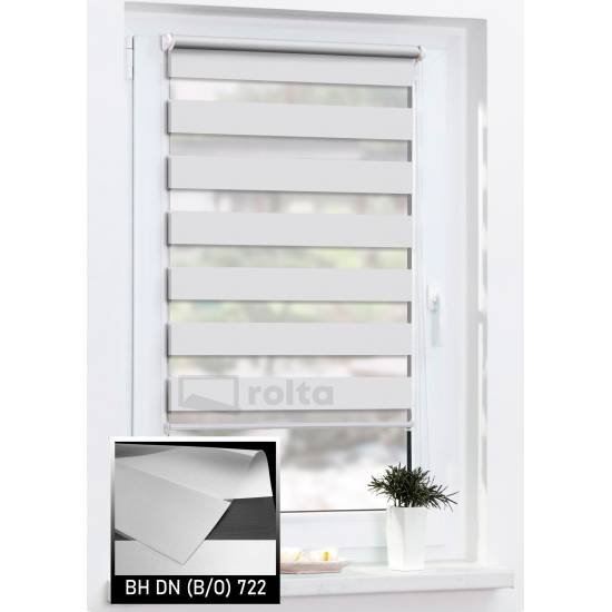 Ролети день-ніч блекаут DN 722 сірий