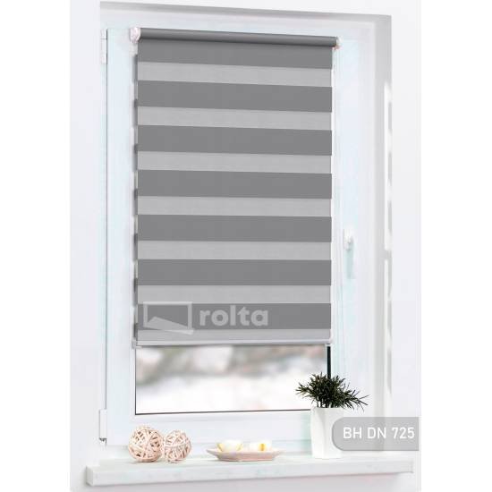 Ролети день-ніч блекаут DN 725 антрацит