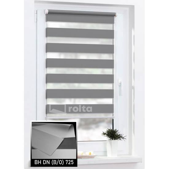 Ролети день-ніч блекаут DN 725 антрацит