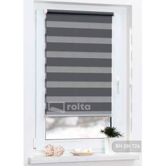 Ролети день-ніч блекаут DN 726 графіт