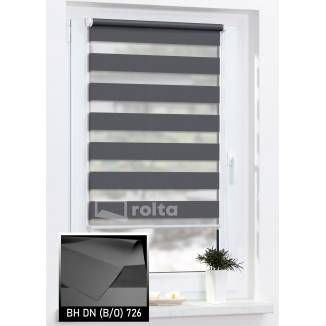 Ролети день-ніч блекаут DN 726 графіт