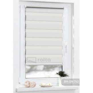 Ролети день-ніч блекаут DN 752 світло сірий