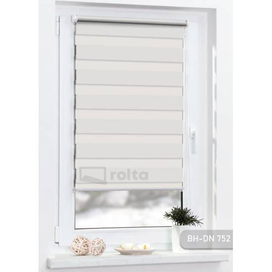 Ролети день-ніч блекаут DN 752 світло сірий