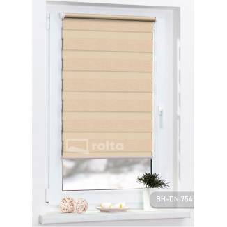 Ролети день-ніч блекаут DN 754 капучино