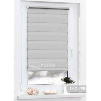 Ролети день-ніч блекаут DN 755 сірий