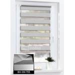 Ролети день-ніч блекаут DN 755 сірий