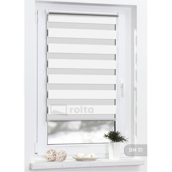 Ролети день-ніч BM 01 білий Ролети день-ніч BM 01 білий
