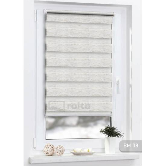 Ролети день-ніч BM 08 крем структура Ролети день-ніч BM 08 крем структура
