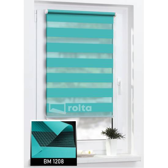 Ролети день-ніч BM 1208 аквамарин