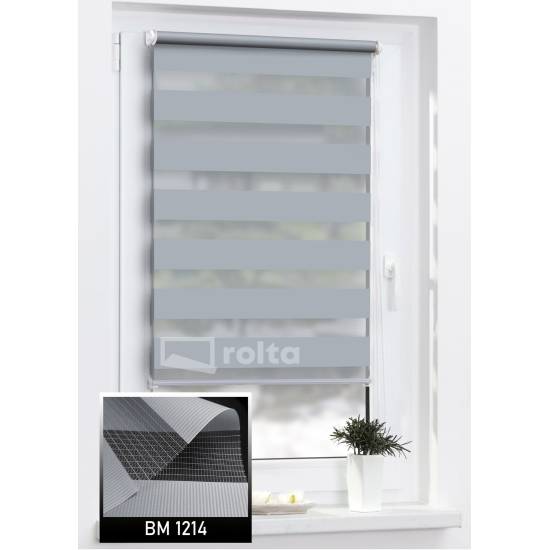 Ролети день-ніч BM 1214 сірий Ролети день-ніч BM 1214 сірий