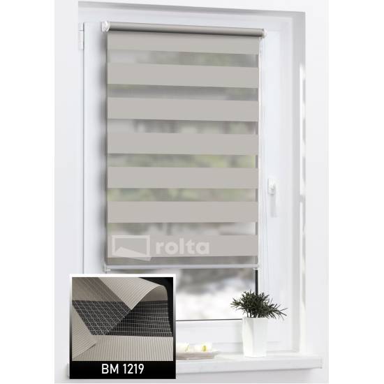 Ролети день-ніч BM 1219 темно сірий