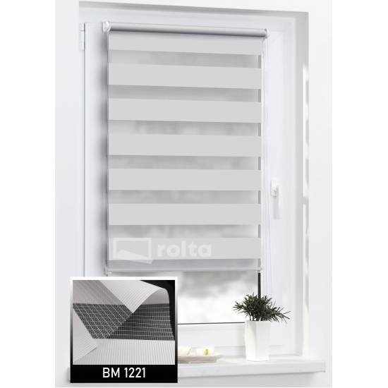 Ролети день-ніч BM 1221 світло сірий