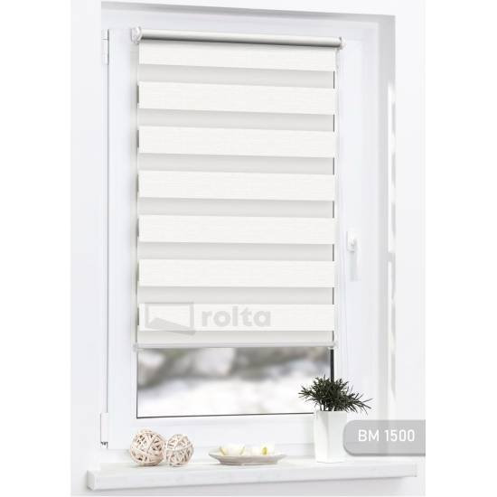 Ролети день-ніч BM 1500 білий Ролети день-ніч BM 1500 білий