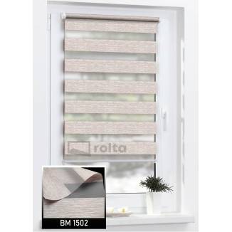 Ролети день-ніч BM 1502 світло коричневий