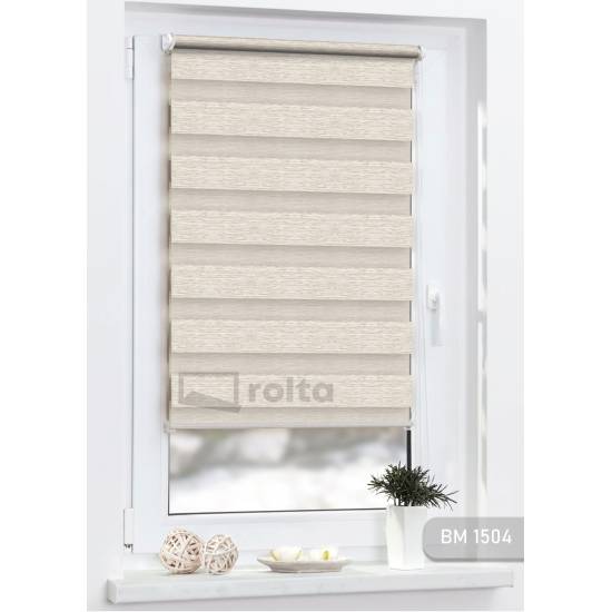 Ролети день-ніч BM 1504 беж золото