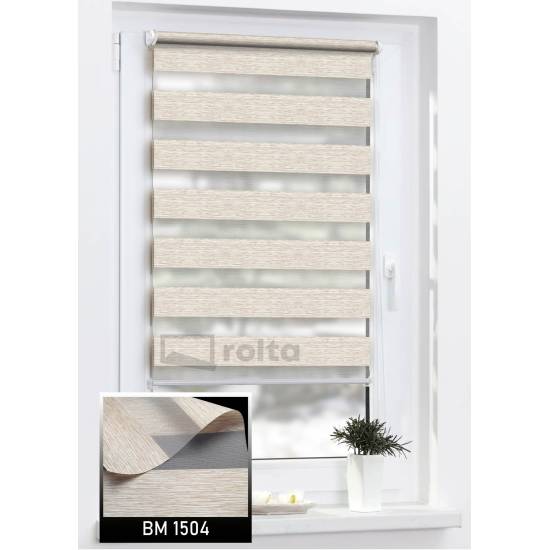 Ролети день-ніч BM 1504 беж золото