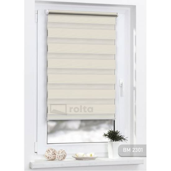 Ролети день-ніч BM 2301 світло беж Ролети день-ніч BM 2301 світло беж
