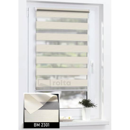 Ролети день-ніч BM 2301 світло беж Ролети день-ніч BM 2301 світло беж