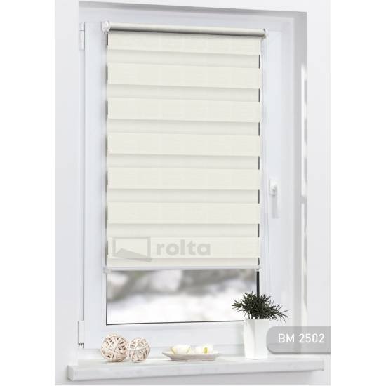 Ролети день-ніч BM 2502 беж срібло Ролети день-ніч BM 2502 беж срібло