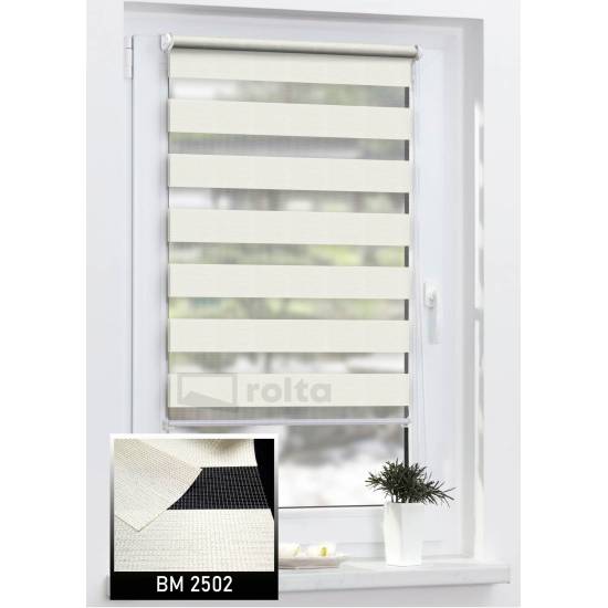 Ролети день-ніч BM 2502 беж срібло Ролети день-ніч BM 2502 беж срібло