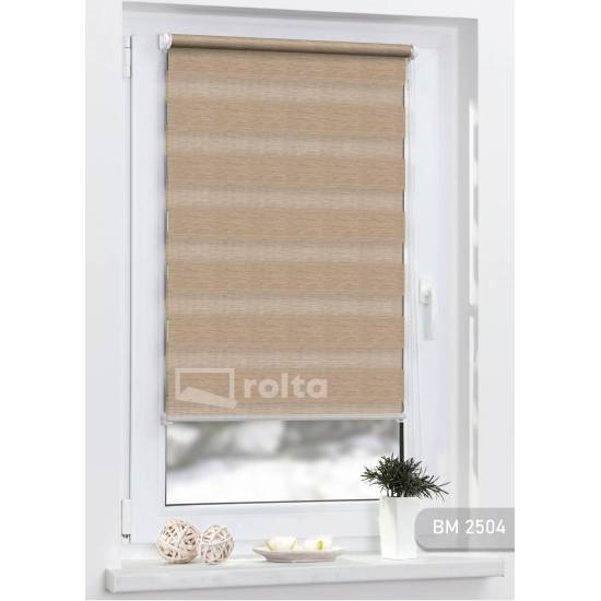 Ролети день-ніч BM 2504 коричнево срібло Ролети день-ніч BM 2504 коричнево срібло