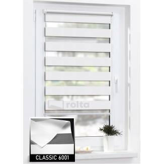 Ролети день-ніч CLASSIC 6001 білий