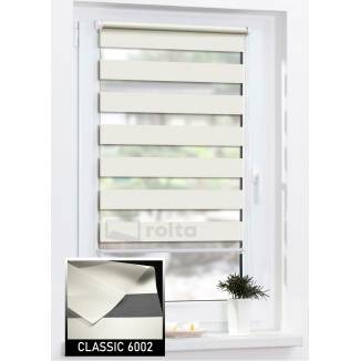 Ролети день-ніч блекаут CLASSIC 6002 беж