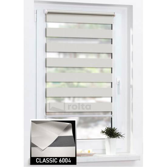 Ролети день-ніч CLASSIC 6004 капучино Ролети день-ніч CLASSIC 6004 капучино