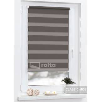 Ролети день-ніч CLASSIC 6006 шоколад