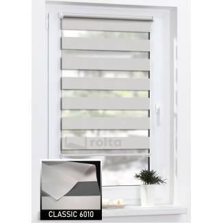 Ролети день-ніч CLASSIC 6010 темно сірий