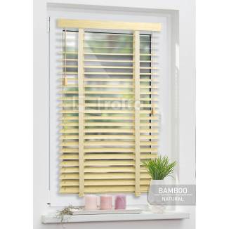 Дерев'яні жалюзі 50мм BAMBOO Natural