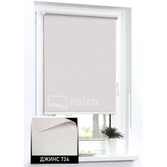 Тканинні ролети Джинс 734 беж Тканинні ролети Джинс 734 беж