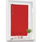 Горизонтальні жалюзі алюмінієві 10 червоні