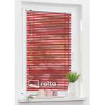 Горизонтальні жалюзі алюмінієві 10 червоні