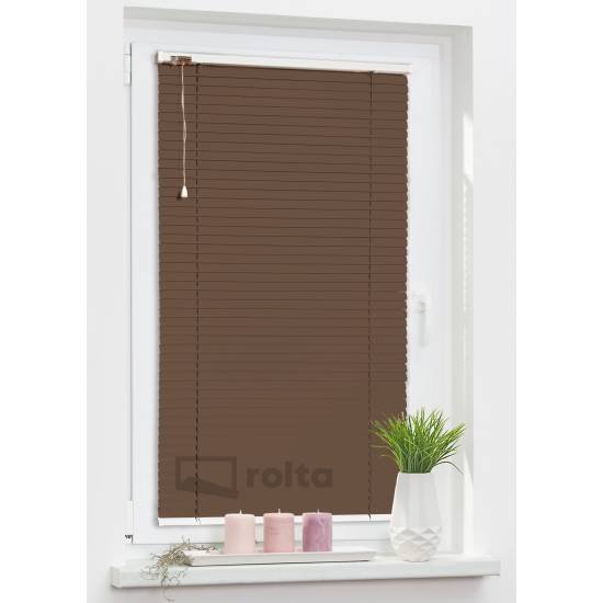 Горизонтальні жалюзі алюмінієві 17 коричневі Горизонтальні жалюзі алюмінієві 17 коричневі