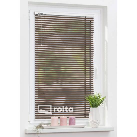 Горизонтальні жалюзі алюмінієві 17 коричневі Горизонтальні жалюзі алюмінієві 17 коричневі
