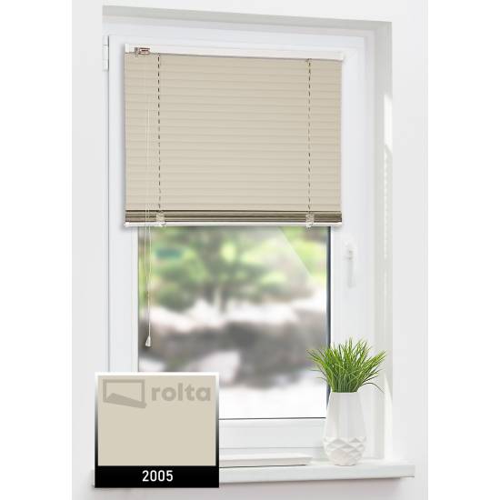 Горизонтальні жалюзі алюмінієві 2005 світлий беж